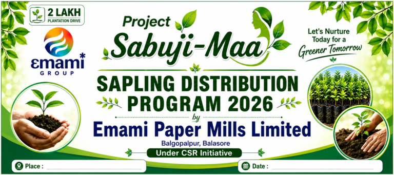 Project “Sabuji-Maa” (2 Lac Plantation Drive 2026)